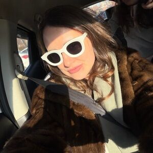 Chic White Sunglasses